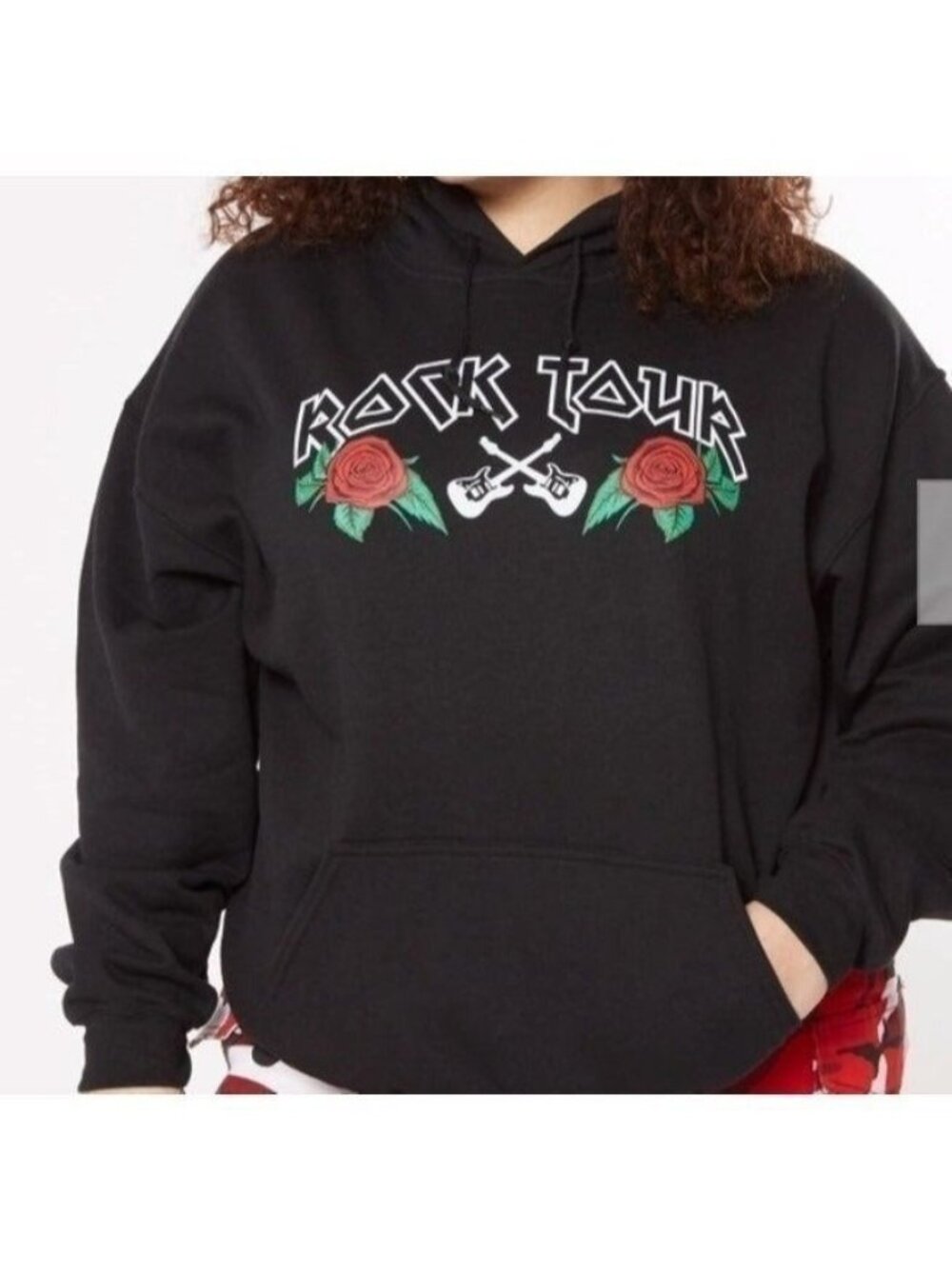 BLACK ROCK TOUR HOODIE RUE 21 SZ XL